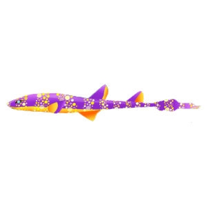 Purple Polka Cat Shark